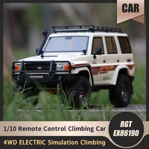 RGT EX86190 Rescuer LC76 1/10 RTR 2.4G 6CH Crawler 2S 3S Luces 4WD Eléctrico Plástico y Metal RC SUV Camión Juguete de Regalo - Product Image 2