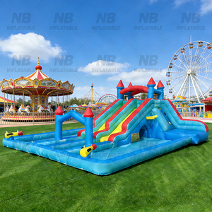 Château Gonflable pour Enfants à Usage Domestique, Idéal pour les Sports et Divertissements en Plein Air, Fêtes de Maternelle, Amusement - NB-93033 Château Gonflable pour Enfants à Domicile - Product Image 3
