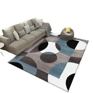 Coffee <b>Table</b> Blanket Nordic Modern Animal Print Machine Made Crystal Velvet Non-Slip <b>Thin</b> Mini Carpet for Bedroom Living Room - Product Image 1