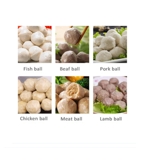 เครื่องทำลูกชิ้นปลาอัตโนมัติขนาดเล็กเครื่องผสมลูกชิ้นปลาสำหรับทำลูกชิ้นและลูกชิ้นปลาอุปกรณ์ทำผลิตภัณฑ์จากเนื้อสัตว์ - Product Image 6