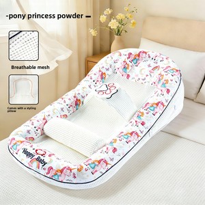 Coussin inclinable pour bébé, fabriqué en usine, pour nouveau-nés, prévention des reflux lactés, réduit le réflexe <span class=keywords><strong>de</strong></span> recul, favorise un sommeil serein, en fibre <span class=keywords><strong>de</strong></span> polyester, style mignon - Product Image 4