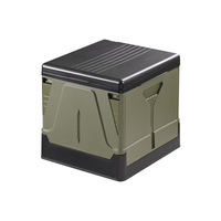 Toilette pliante portable de camping, toilette de voyage compacte et robuste avec sac de rangement pour les activités de plein air, la voiture, la randonnée et les situations d'urgence