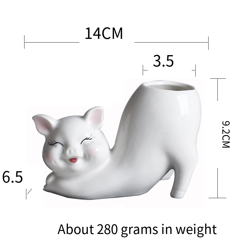Gioca a maiale bianco