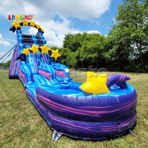 Toboganes Inflables Resistentes para Niños, Tobogán Acuático Inflable para Lago, Tobogán Acuático Inflable para Adultos - Product Image 5