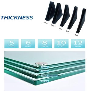 Rotores de <span class=keywords><strong>4</strong></span>, 5, 6, 8, 10 espesor 35 mm longitud lateral mesa/vidrio/Marco de fotos Esquina de plástico - Product Image 5