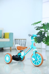 Vente directe d'usine, tricycle pour enfants à 3 roues, transformable, avec sièges en cuir, très vendu - Product Image 4
