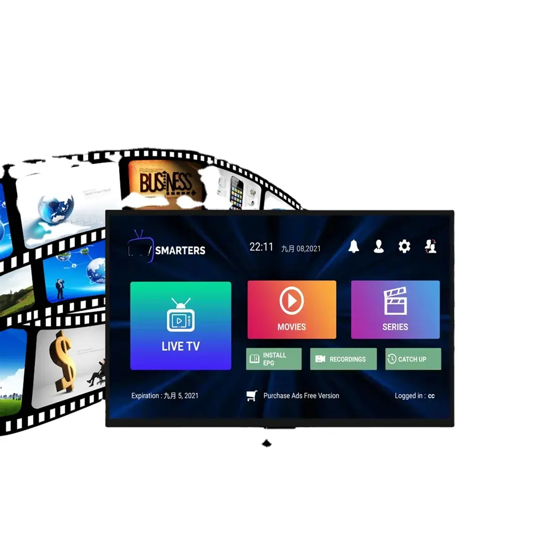 Android tv box 4k Smart iptv subscription m3u exyu serbia arabic livego plus mega
