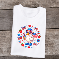 Transfert DTF personnalisé pour la fête de l'Indépendance, impression à chaud pour t-shirts et vêtements