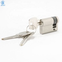 Cylindre de serrure à clé maîtresse profil européen pour porte intérieure, 45 mm, en laiton, pour serrures - Vente en gros