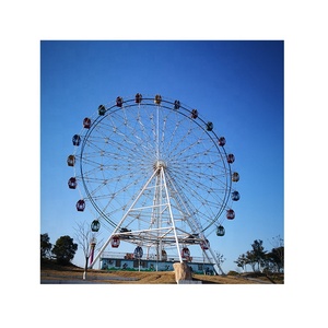 Centrale attrayant en chine avec lumières LED et musique, moyenne et grande roue, 12x42m - Product Image 2