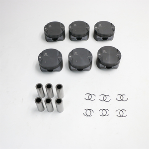 Kit de pistons 6 cylindres 84 mm pour BMW M54B25 2.5L E46 325i E39 E60 525i E83 X3 E85 Z4 11257512526 11257509175 - Product Image 1