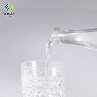Bouteilles en verre transparentes personnalisables et rechargeables pour jus et boissons, 200ml, 300ml, 500ml, 750ml, 1L – Vente en gros