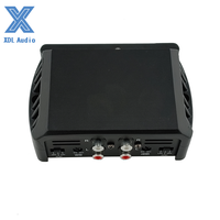 Mini amplificateur de classe D 100W * 4CH avec croisements et égaliseurs Style brésilien moulé sous pression pour système audio de voiture XDL-100.4DA 9V-15V