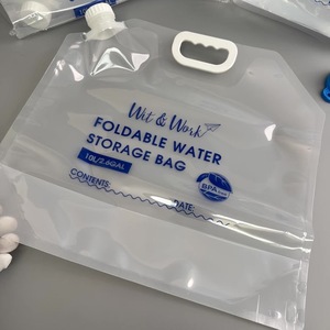 Sac de stockage d'eau d'urgence pliable de 5 L avec bec verseur, pour l'extérieur - Product Image 5