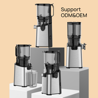SJ-086 Roestvrijstalen Juicer Elektrische Juicer Smoothie Huishoudelijke Fruit Citrusvruchtensap Machine Krachtige Koude Pers Extractor