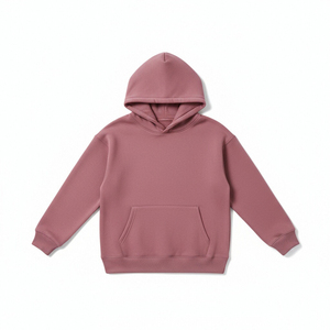 Hongbo 2025 nuovo Set di tuta per bambini autunno inverno con cappuccio logo personalizzato <span class=keywords><strong>età</strong></span> 5-10 anni ragazzi ragazze Set abbigliamento per bambini - Product Image 3