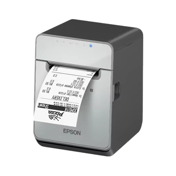40mm-80mm TM-L100 Liner-free Compatible Thermal Label Printer TM-L100 Linerless Label Printer for Store