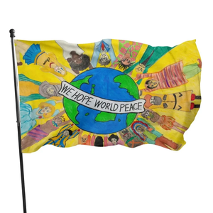 Gahumi Top Supplier Custom World Nation <b>Flags</b> Waterproof Outdoor <b>Banner</b> <b>Flag</b> Peace Topping for Display - Product Image 5