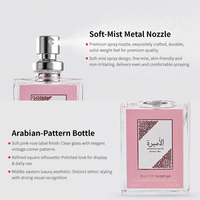 Vente en gros de mini-parfums arabes pour femmes, parfum de luxe avec des notes florales et fruitées, gardénia, bois de santal