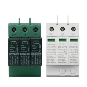 2024 New Lightning Strikes Solar Photovoltaic lightning protector surge arester dc surge protector device