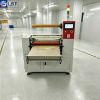 Machine de laminage et de découpe de films PCB pour panneaux en verre/PCB, facile à utiliser et à entretenir, installation sur site à l'étranger