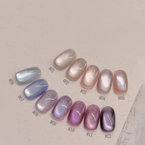Popular Purple Cat Eye <b>Nail</b> Polish <b>Gel</b> <b>Set</b> UV <b>Gel</b> Soak Off <b>Nail</b> Magnetic <b>Gel</b> Polish <b>Nail</b> Art DlY for Salon at Home - Product Image 2