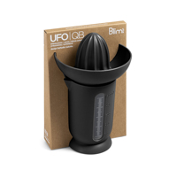 Blim Plus Made in Italy Eco-vriendelijke keukenweegschalen met 0,5 liter kan, vaatwasserbestendig, zwart plastic