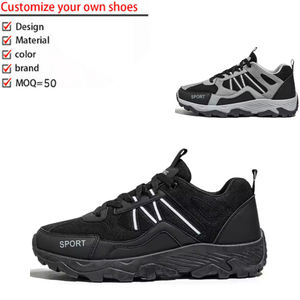 Chaussures de sport unisexes tendance, classiques, en daim Vibram, pour l'automne, livraison rapide, entraînement sportif, trekking, escalade, <span class=keywords><strong>camping</strong></span>, durables, souples - Product Image 1