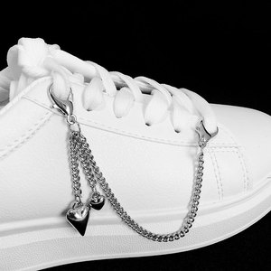 Fashion Charm Cross Tassel Pendant <strong>Boot</strong> Shoe <strong>Chain</strong> Jewelry for Women Unisex Trendy Sports Shoes <strong>Chain</strong> - Product Image 2