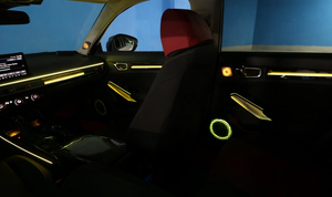 Luces LED Interiores Mejoradas SJC para Honda Civic 11ª Generación 2022-2025, Cubierta de Altavoz, Luz Ambiental, 64 Colores, Efecto Arcoíris - Product Image 3