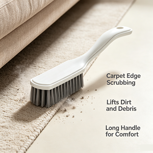 Multifunction Double Head Cleaning <b>Brush</b> Long Handle Corner <b>Brush</b> Heat Resistant Household <b>Scrub</b> <b>Brush</b> for Kitchen - Product Image 2