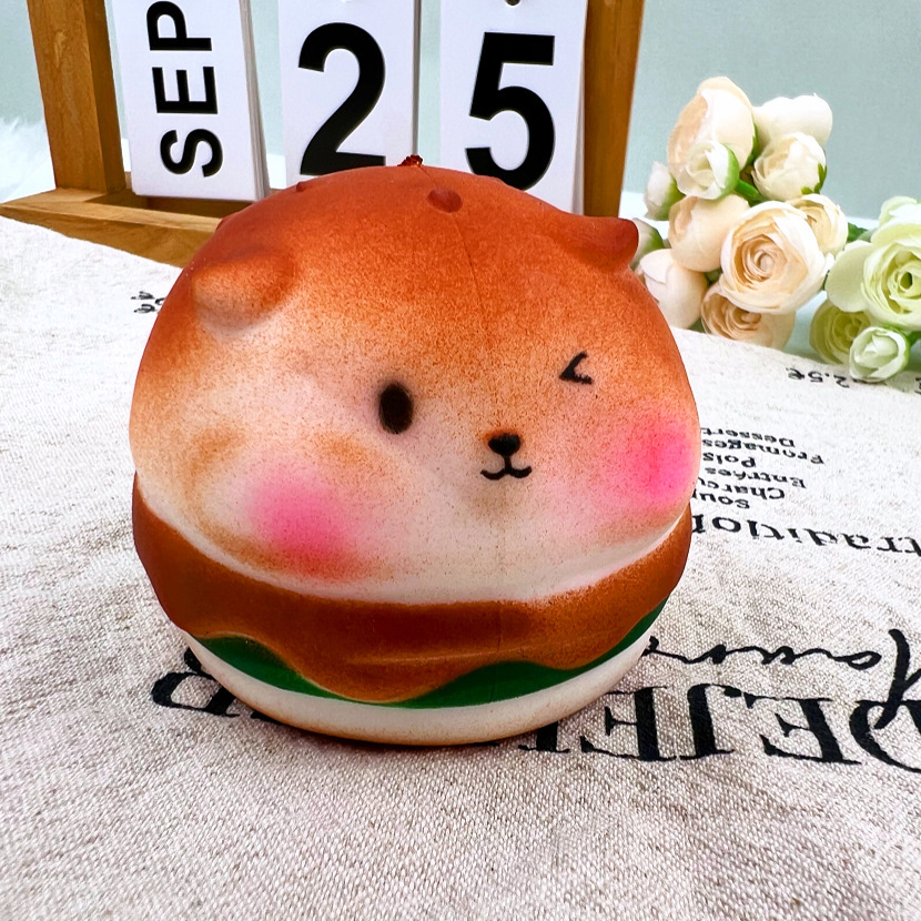 Pince à burger [couleur brûlée] 7*6,5 cm