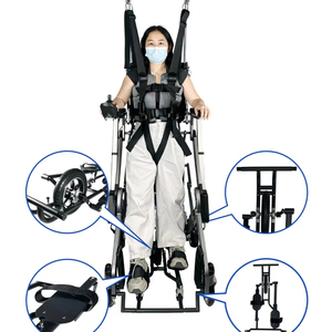 Déambulateur de rééducation des membres inférieurs pour patients hémiplégiques électriques avec entraîneur de marche détachable - Product Image 1