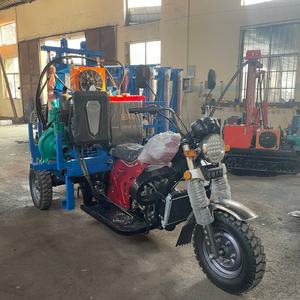 Impianto di perforazione per pozzi d'acqua diesel ad alta potenza da 200 m con nuovi componenti principali del cambio da 30 CV p - Product Image 4