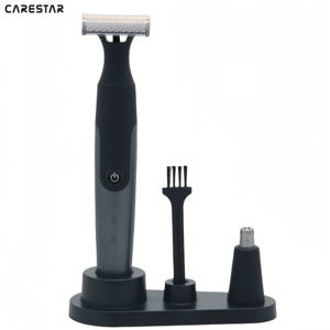 Kit <span class=keywords><strong>de</strong></span> Aseo Profesional 2 en 1 para Hombre, Recortadora Corporal, Recortadora <span class=keywords><strong>de</strong></span> Barba y Vello Nasal a Prueba <span class=keywords><strong>de</strong></span> Agua, Máquina <span class=keywords><strong>de</strong></span> <span class=keywords><strong>Afeitar</strong></span> Eléctrica para Hombre - Product Image 5
