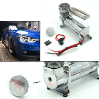 Pompe à air pour pneus de voiture 12V haute puissance 200psi, accessoires de voiture, compresseur d'air portable, argent