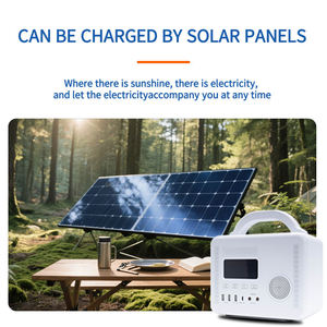 Station d'alimentation portable d'extérieur 200 W 192 Wh, batterie lithium-ion rechargeable avec sortie Type-C, source d'alimentation par panneau solaire - Product Image 6