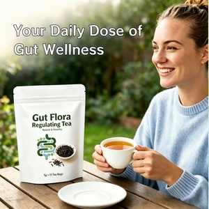 Té Herbal <span class=keywords><strong>Natural</strong></span> Oscuro para el Equilibrio <span class=keywords><strong>Intestinal</strong></span>, Apoya la <span class=keywords><strong>Flora</strong></span> <span class=keywords><strong>Intestinal</strong></span> y la Salud Digestiva Gastrointestinal, Té para el Cuidado Diario del Estómago - Product Image 6