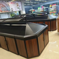 Présentoir de promotion de supermarché étagère pour fruits et légumes en métal en fer pour épicerie