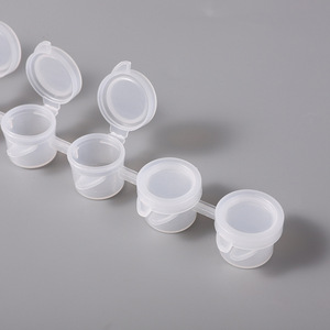 Bande de peinture vide de couleur vierge/bande de Pots de peinture vierge de 3ml 6 pièces - Product Image 2