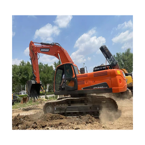 Excavadora sobre orugas Doosan 340 usada original de 34 toneladas dx340 maquinaria de ingeniería dx340lc dx340 dx300 buen estado precio bajo - Product Image 2
