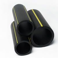 Gránulos de HDPE Virgen Negro Grado Extrusión PE100 P6006 Resistentes a la Presión Hidrostática para Tuberías de Suministro y Drenaje de Agua