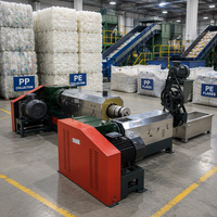 Machine de granulation de film plastique tissé en PP/PE, granulateur de plastique recyclé pour ligne de granulation plastique