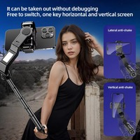 En stock UNIEAN Q31 stabilisateur de cardan portable stabilisateur de caméra pour Smartphone selfie stick trépied support à distance sans fil pour iPhone