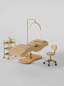 Cama de belleza de alta gama para centro de estética, cama facial de SPA, moderna, curva y de alta calidad - Product Image 3