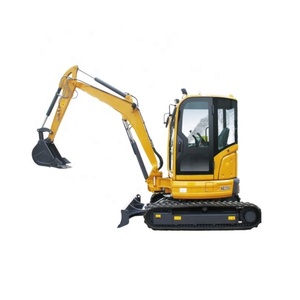 Miniexcavadora XE35U con capacidad de 4 toneladas Excavadora sobre orugas pequeña a la venta Motor y bomba Yanmar Garantía de 1 año - Product Image 1