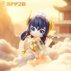 Auténtica Pala Dorada <span class=keywords><strong>de</strong></span> Batalla POP MART, Serie <span class=keywords><strong>de</strong></span> Héroes Pequeños <span class=keywords><strong>de</strong></span> Marca Compartida, Caja Ciega Portátil, Adorno <span class=keywords><strong>de</strong></span> Juguete <span class=keywords><strong>de</strong></span> League of Legends - Product Image 5