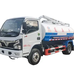 Dongfeng 4x2 120hp Fecal Septic Pumper Vacuum Suction Truck For Sale