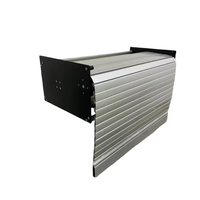 Porte à volet roulant intelligente en aluminium à prix d'usine avec serrure Accessoire de meuble convivial