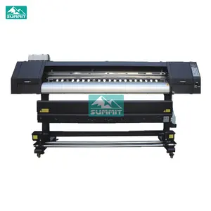 1.8m Triple I3200 Testina di Stampa Eco Solvente Stampante Digitale di Grande Formato Stampante Plotter